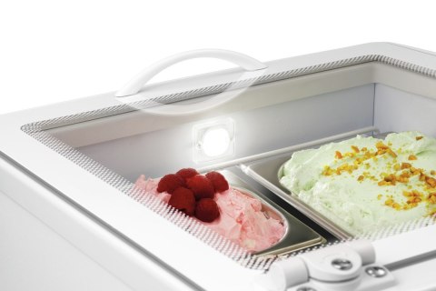 Profesjonalna Witryna do Lodów 475x730x355 Temp.-15°C - -18°C | BARTSCHER 700940