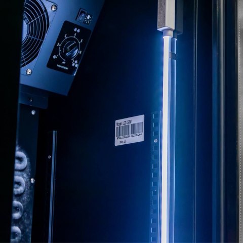 Profesjonalna Witryna Lodówka Chłodnicza 1-Drzwiowa 390x470x1880mm | MTP003495