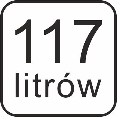 Profesjonalna Zamrażarka Skrzyniowa Przeszklona 117l 780x610x840mm | MTP002245