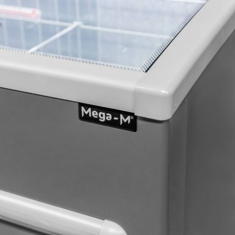 Profesjonalna Zamrażarka Skrzyniowa Przeszklona 386l 1450x850x870mm | MTP003291
