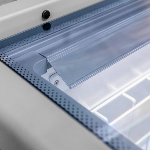 Profesjonalna Zamrażarka Skrzyniowa Przeszklona 386l 1450x850x870mm | MTP003291