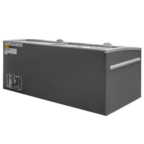 Profesjonalna Zamrażarka Skrzyniowa Przeszklona 437l 1850x850x870mm | MTP003292