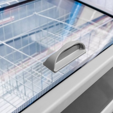 Profesjonalna Zamrażarka Skrzyniowa Przeszklona 437l 1850x850x870mm | MTP003292
