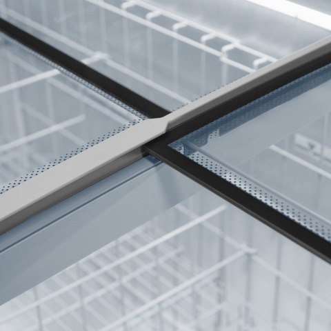 Profesjonalna Zamrażarka Skrzyniowa Przeszklona 621l 2100x850x870mm | MTP003293