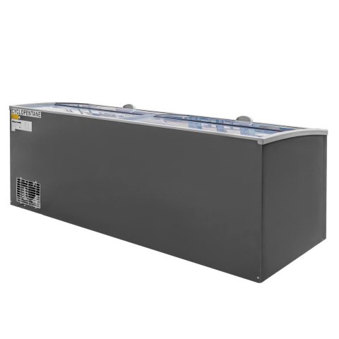 Profesjonalna Zamrażarka Skrzyniowa Przeszklona 766l 2500x850x870mm | MTP003294