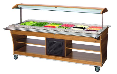 Profesjonalny Wózek Bufetowy Gastronomiczny 6x 1/1 GN | BARTSCHER 125527