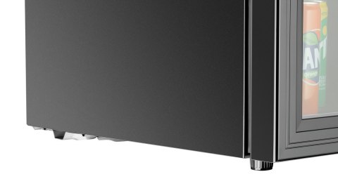 Szafa Chłodnicza z Drzwiami Przeszklonymi 46l 435x480x520 Kolor. Czarny | BARTSCHER 700183