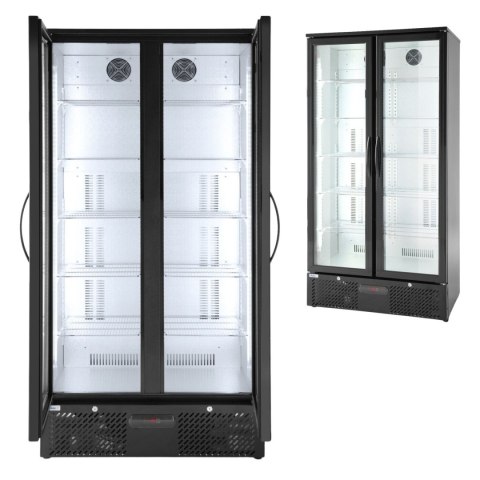Witryna Chłodnicza Barowa Na Napoje 2-Drzwiowa 458l | HENDI 233931