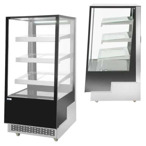 Witryna Chłodnicza Ekspozycyjna do Kawiarni 300l 650x805x1445 | HENDI 233306