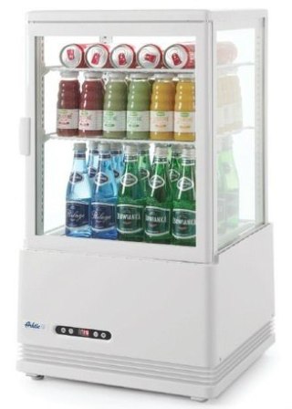 Witryna Chłodnicza Na Napoje i Ciastka 58l Biała | HENDI 233610