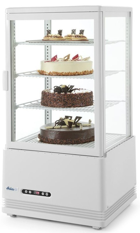 Witryna Chłodnicza Na Napoje i Ciastka 68l Biała | HENDI 233634