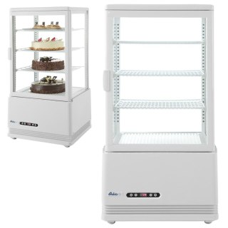 Witryna Chłodnicza Na Napoje i Ciastka 78l Biała | HENDI 233641