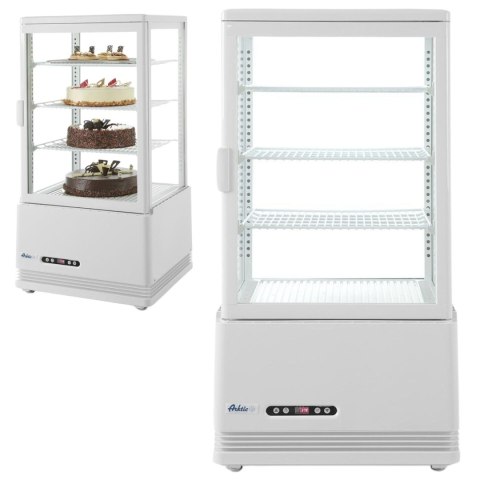 Witryna Chłodnicza Na Napoje i Ciastka 78l Biała | HENDI 233641