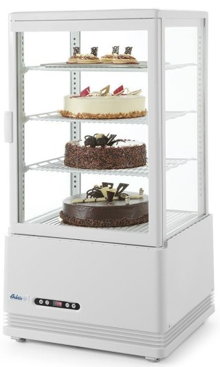 Witryna Chłodnicza Na Napoje i Ciastka 78l Biała | HENDI 233641