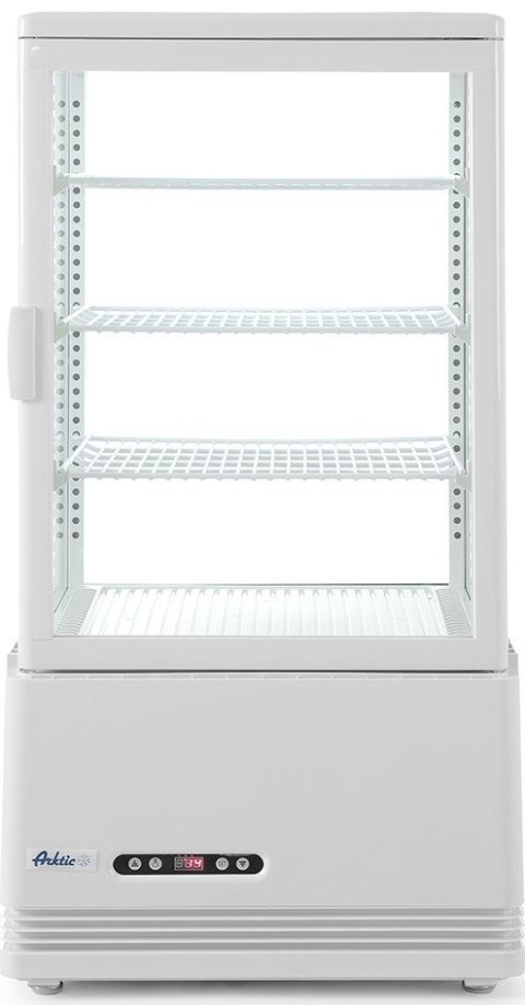 Witryna Chłodnicza Na Napoje i Ciastka 78l Biała | HENDI 233641