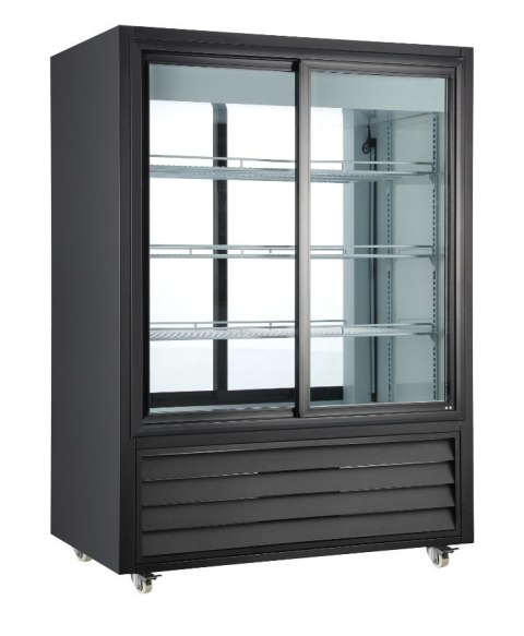 Witryna Chłodnicza Przelotowa Drzwi Przesuwne 330L | SZRON RT-330L