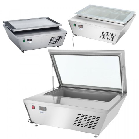 Witryna Mroźnicza Nablatowa 77l | HENDI 233689