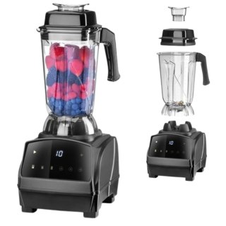 Blender Barmański Elektroniczny Bpa Free 2,5l Czarny 230V/1680W | HENDI 238103