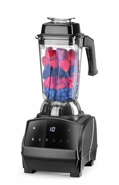 Blender Barmański Elektroniczny Bpa Free 2,5l Czarny 230V/1680W | HENDI 238103