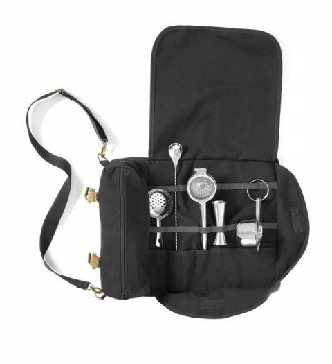 Czarna Torba Barmańska Bar Up Na Zestaw Akcesoriów | HENDI 700259