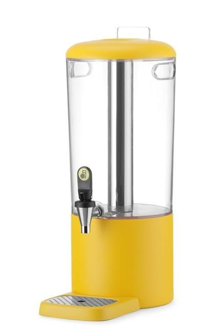 Dyspenser do Soków 8l Uniq Żółty Robert Bronwasser | HENDI 425039
