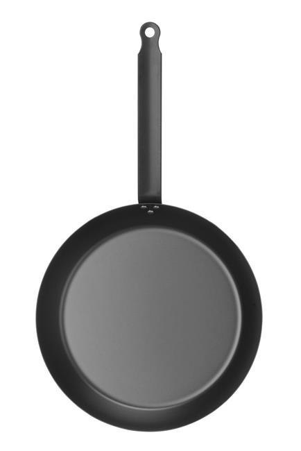Patelnia ze Stali Węglowej Profesjonalna Ø244x470 mm | HENDI 628010