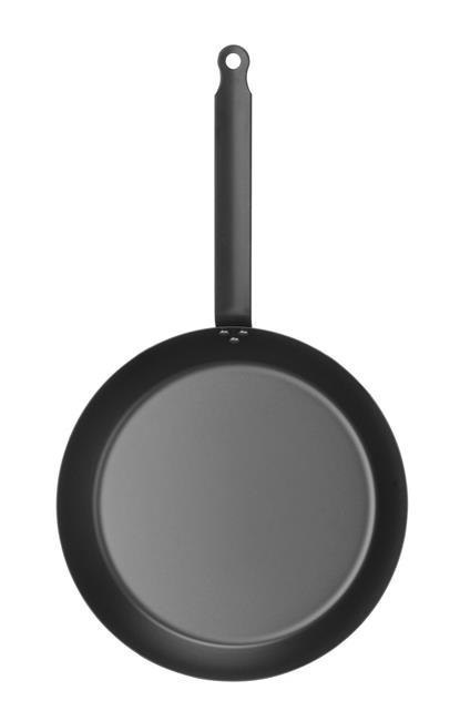 Patelnia ze Stali Węglowej Profesjonalna Ø282x504 mm | HENDI 628034