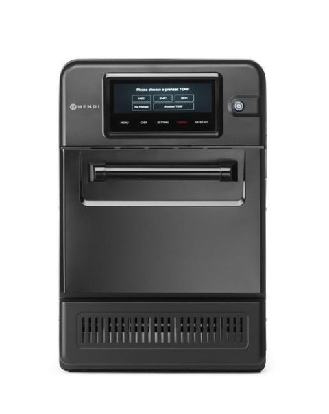 Piec Konwekcyjno-Mikrofalowy Combiturbo 18l Czarny 3000W | HENDI 281277