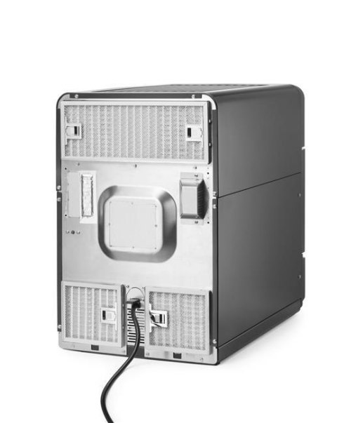 Piec Konwekcyjno-Mikrofalowy Combiturbo 18l Czarny 3000W | HENDI 281277