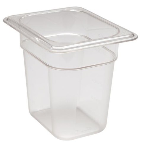 Pojemnik GN 1/8 Poliwęglan Camwear 1,5l 161x132x150 Cambro | HENDI 86CW135