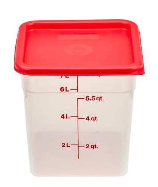 Pojemnik kW adratowy Polipropylen 7,6l 215x215x230 Cambro | HENDI 8SFSPP190
