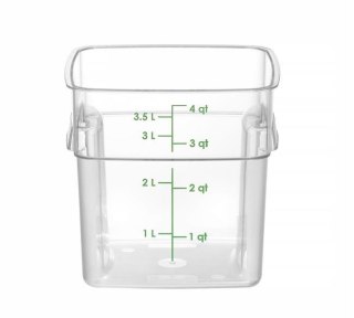 Pojemnik Na Żywność Camsquares Fresh Pro 3,8l 191x191x183 | CAMBRO 4SFSPROCW135