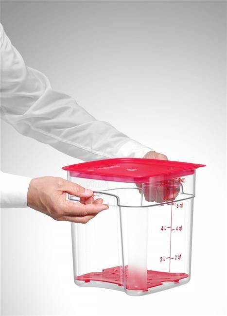 Pojemnik Na Żywność Camsquares Fresh Pro 7,6l 229x229x243 | CAMBRO 8SFSPROCW135