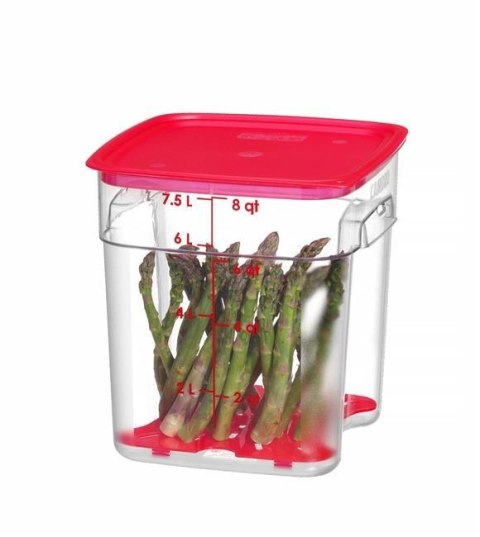 Pojemnik Na Żywność Camsquares Fresh Pro 7,6l 229x229x243 | CAMBRO 8SFSPROCW135