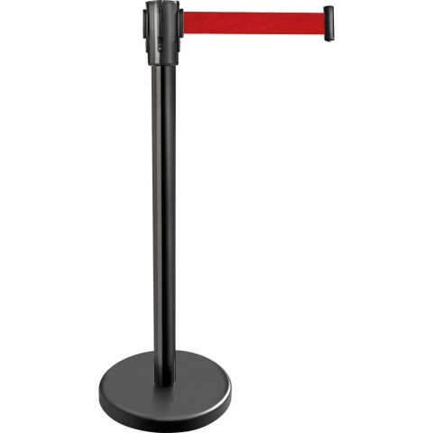 Słupek Hotelowy z Taśmą Zwijaną Ø300 mm H 900 mm | STALGAST 689011