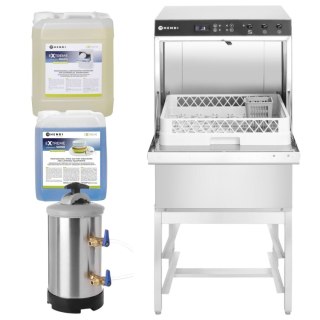 Zmywarka Gastronomiczna z Pompą i Podstawą KOMPLETNA 237366 (Zestaw L) | HENDI 237366L