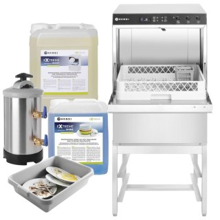 Zmywarka Gastronomiczna z Pompą i Podstawą KOMPLETNA 237366 (Zestaw XL) | HENDI 237366XL
