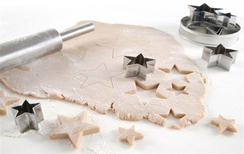 Formy do Wycinania - Zestaw Gwiazda 9 Szt. (H)30 mm | HENDI 673768