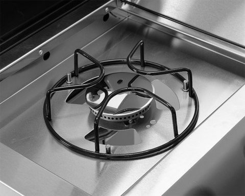 Grill Gazowy Itami 6+1 Stal Nierdzewna 20,5 kW z Szybą | YATO YG-20016