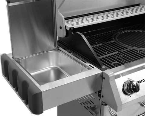 Grill Gazowy Itami 6+1 Stal Nierdzewna 20,5 kW z Szybą | YATO YG-20016