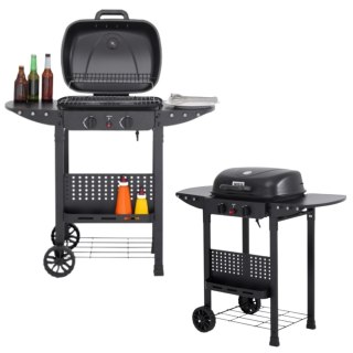 Grill Gazowy Ogrodowy Asahi 2 Palniki 5 kW | YATO YG-20007