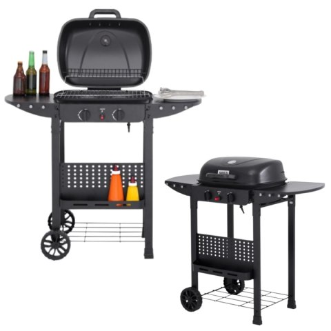 Grill Gazowy Ogrodowy Asahi 2 Palniki 5 kW | YATO YG-20007