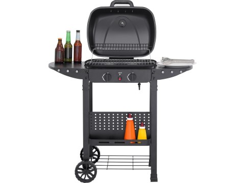 Grill Gazowy Ogrodowy Asahi 2 Palniki 5 kW | YATO YG-20007