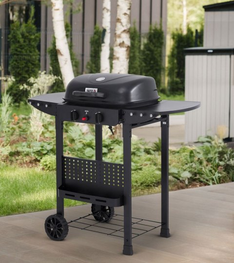 Grill Gazowy Ogrodowy Asahi 2 Palniki 5 kW | YATO YG-20007