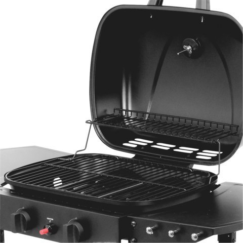 Grill Gazowy Ogrodowy Asahi 2 Palniki 5 kW | YATO YG-20007