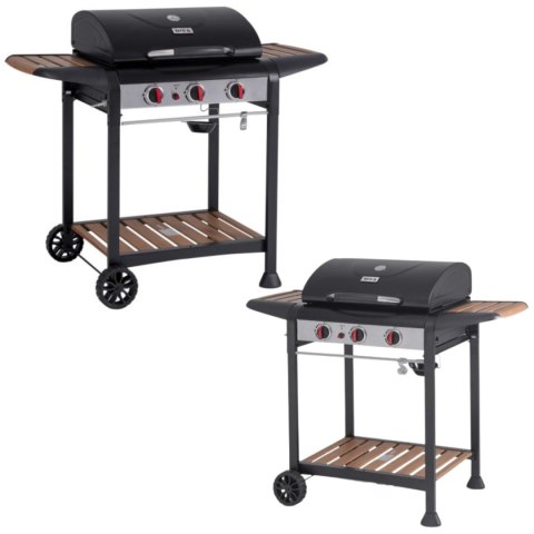 Grill Gazowy Ogrodowy Natori 3 Palniki 9 kW | YATO YG-20009