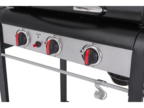 Grill Gazowy Ogrodowy Natori 3 Palniki 9 kW | YATO YG-20009