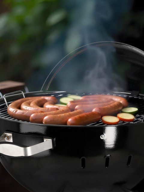 Grill Węglowy Okrągły 54cm Czarny | YATO YG-20300