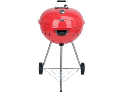 Grill Węglowy Okrągły 54cm Czerwony | YATO YG-20304