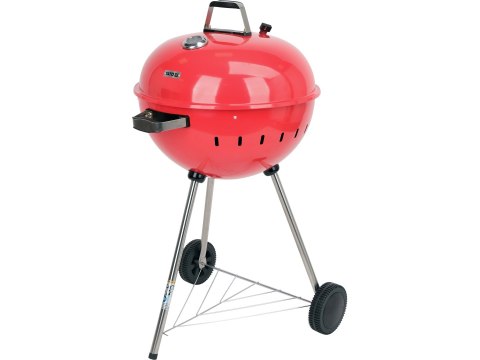 Grill Węglowy Okrągły 54cm Czerwony | YATO YG-20304